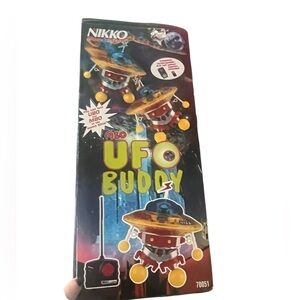 NIKKO Radio Control UFO BUDDY MBO NIB box has some distressing but toy sealed